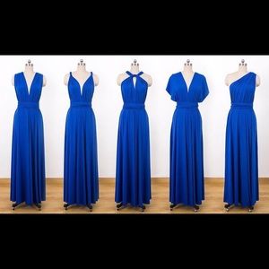 Long Convertible/Infinity Wrap Dress